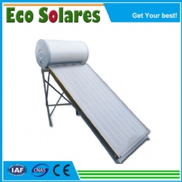 Compact Pressurized Flat Plate Solar Water Heater